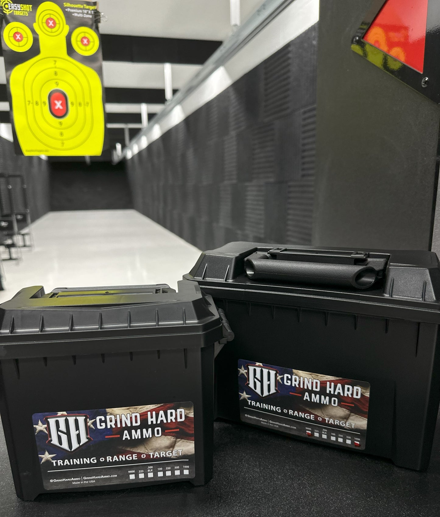 9mm 115 gr. Ammo Can -NEW- 1000-round Grind Hard Ammo - Made In the USA!