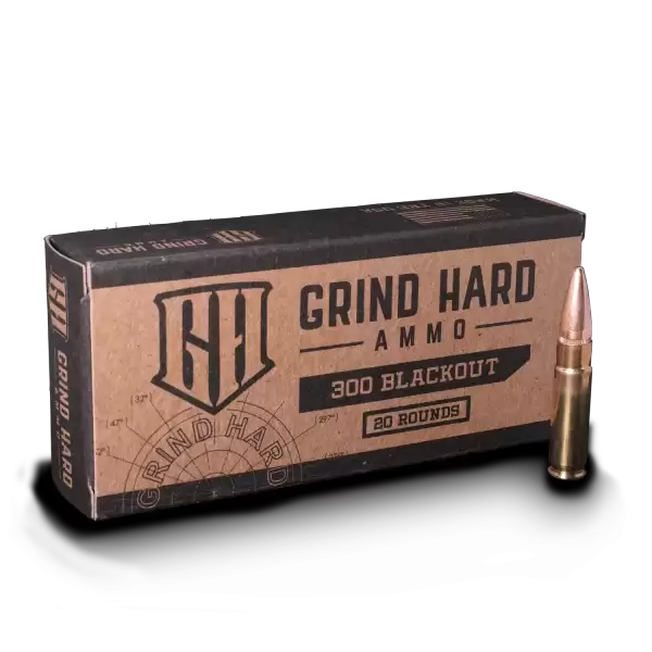 .300 Blackout 147gr FMJBT Premium Training Ammo